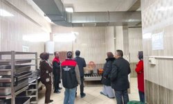 Ağrı'da öğrenci yurtları ve pansiyonlarda gıda denetimi sürüyor