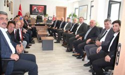 AK Parti heyetinden Karaveli'ye ziyaret