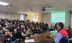 Akçakoca'da üreticilere bitki koruma ve b-reçete eğitimi