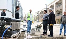 Akpınar Çarşısı'nda temizlik çalışmaları sürüyor