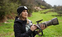 Aladağlar'da kartpostallık kış manzarası: Dağ keçileri dron ile görüntülendi