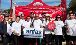 ANFAŞ çalışanları Runtalya'da eğitime destek için koştu