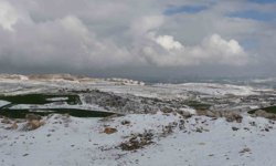 Ankara'da kar manzaraları dronla görüntülendi