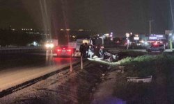 Ankara'da kontrolü kaybeden araç takla attı: 1 ölü, 2 yaralı