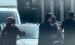 Ankara'da sürücüler arasındaki yol verme tartışması kamerada