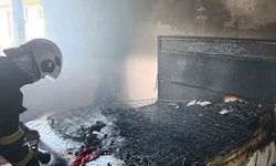 Antakya'da ev yangını