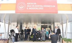 Antalya Aile ve Sosyal Hizmetler İl Müdürlüğüne anlamlı bağış