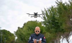 Antalya Büyükşehir zabıtasından dronla denetim