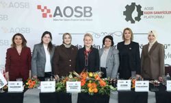 AOSB'de iş dünyasinda kadin liderliğinin dönüşümü konuşuldu
