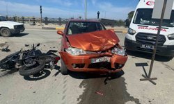 Arhavi'de otomobil ile motosiklet çarpıştı: 1 ölü