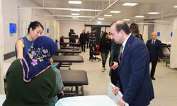 Aydın Şehir Hastanesi'nde fizik tedavi ünitesine yakın inceleme