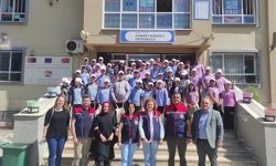 Aydın'da öğrencilere organik tarım anlatıldı