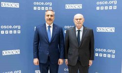 Bakan Fidan, AGİT Genel Sekreteri Sinirlioğlu ile bir araya geldi