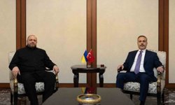 Bakan Fidan, Ukrayna Milli Güvenlik ve Savunma Konseyi Sekreteri Umerov ile görüştü