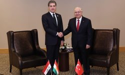 Bakan Güler, IKBY Başkanı Barzani ile görüştü