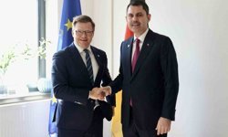 Bakan Kurum, BM İcra Sekreteri Stiell ve İngiliz, Alman ve Japon mevkidaşları ile görüştü