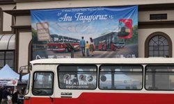 Balıkesir'de toplu taşıma gününde nostalji rüzgârı