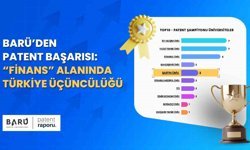BARÜ'den patent başarısı: 'Finans' alanında Türkiye üçüncülüğü