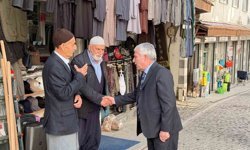 Başkan Karamehmetoğlu esnaf ve halkla bir araya geldi