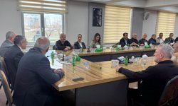 Başkan Memet Aslan sanayicilerle bir araya geldi