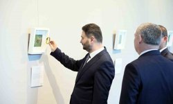 Başkan Öztekin'den, Laszlo Keller'a iade-i ziyaret