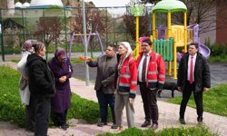 Başkan Subaşı Küçük Sanayi ve Soğuksu Mezarlığı'nda çalışmaları inceledi