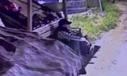 Başkasına ait beğendiği ayakkabıyı çalarken kameralara yakalanan suç makinesi tutuklandı