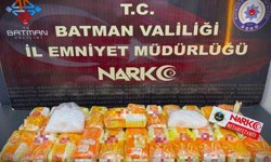 Batman'da araçta zulalanmış 24 kilo 600 gram metamfetamin ele geçirildi