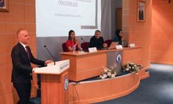 Bayburt'ta düzenlenen sıfır atık söyleşisinde gıda israfı ele alındı