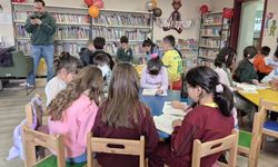 Bayburt'ta öğrenciler Kütüphaneler Haftası'nda kitapla buluştu