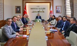 Bayburt'ta okul güvenliği için alınan tedbirler değerlendirildi