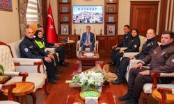 Bayburt'ta Polis Haftası ziyareti