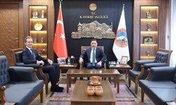 Belçika Ankara Büyükelçisi'nden Vali Çiçek'e ziyaret