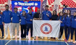 BEUN, Tekvando Şampiyonası'ndan Altın Madalya ve 3'üncülük kupası ile döndü