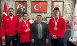 Bilecikli sporculardan kick boksta Türkiye derecesi