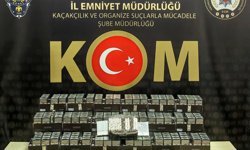 Bilecik'te 15 bin kaçak makaron ele geçirildi: 2 gözaltı