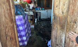 Bilecik'te kullanılmayan kömür kazanından yangın çıktı