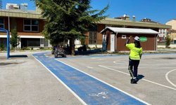 Bilecik'te öğrencilere trafik eğitimi