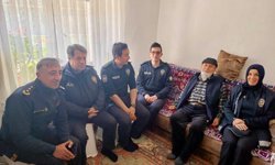 Bilecik'te şehitler için dua, emekli polis ve ailelerine vefa