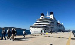 Bodrum'a 357 yolcusuyla geldi