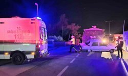 Bodrum'da TOMA, otomobile çarptı