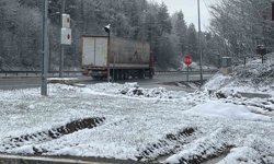 Bolu Dağı beyaza büründü