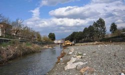 Boyabat'ta taşkın riskini azaltan çalışma