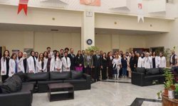 BŞEÜ'de Beyaz Önlük Giyme Töreni coşkuyla gerçekleşti