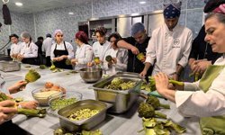 Burhaniye'de Gastronomide zeytinyağı deneyimi gerçekleştirildi