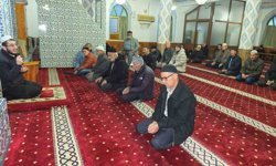 Burhaniye'de sabah namazı buluşması Börezli Camiinde yapıldı