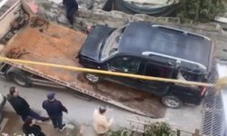 Bursa'da kaza yapan araç merdivenlerden yuvarlandı: 1 yaralı