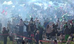 Bursaspor şampiyonluğunu böyle karşıladı