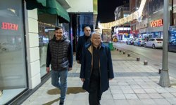 Büyükkılıç, Millet Caddesi'nde yapımı tamamlanan aydınlatma sistemini inceledi