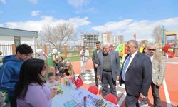 Büyükşehir'in çocuk kütüphanesinde 'Kayseri Kent Konseyi 23 Nisan' etkinliği